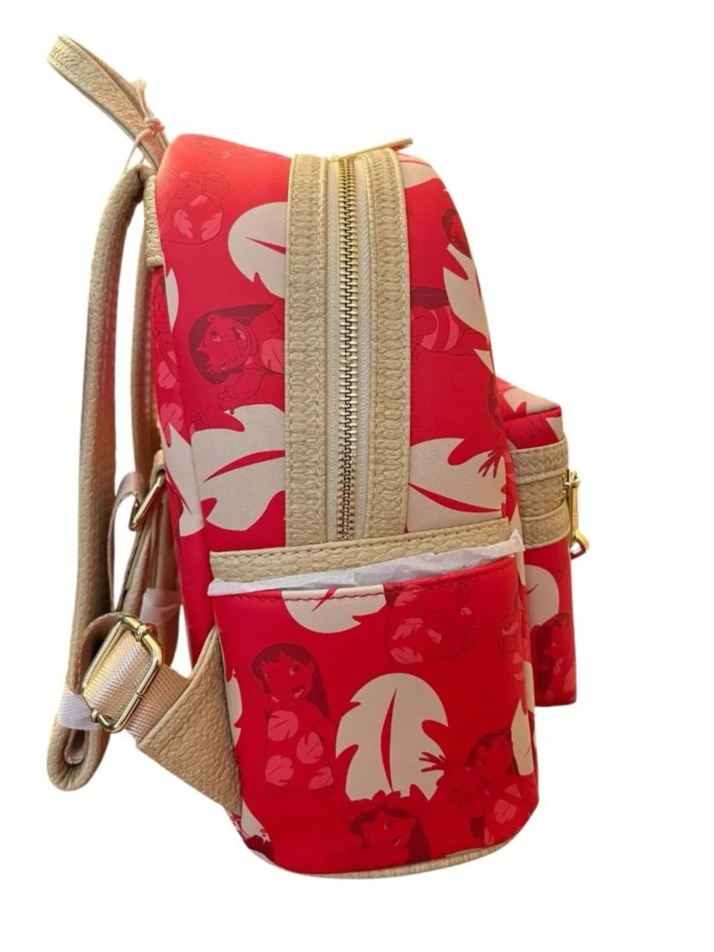 Loungefly Disney Lilo & Stitch Lilo Dress Cosplay Mini Backpack W Bag Charms NWT